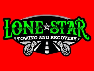 Lone Star Towing And Recovery logo design by daywalker