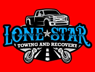 Lone Star Towing And Recovery logo design by daywalker