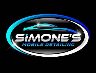 SIMONES MOBILE DETAILING  logo design by jaize