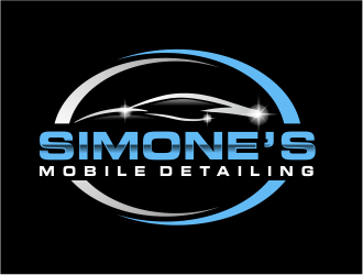 SIMONES MOBILE DETAILING  logo design by Girly
