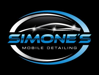 SIMONES MOBILE DETAILING  logo design by daywalker