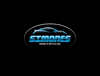 SIMONES MOBILE DETAILING  logo design by harrysvellas