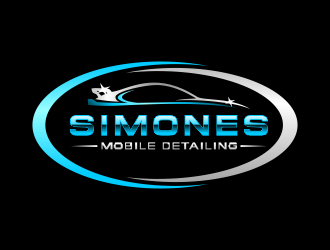 SIMONES MOBILE DETAILING  logo design by done