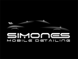SIMONES MOBILE DETAILING  logo design by akhi