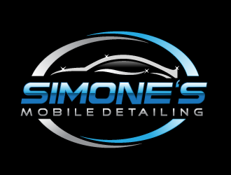 SIMONES MOBILE DETAILING  logo design by bluespix
