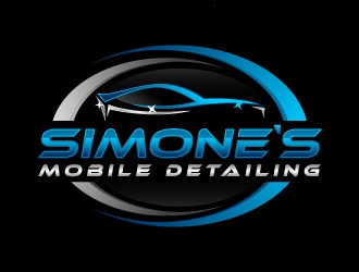 SIMONES MOBILE DETAILING  logo design by J0s3Ph