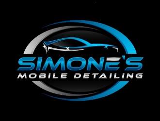 SIMONES MOBILE DETAILING  logo design by J0s3Ph