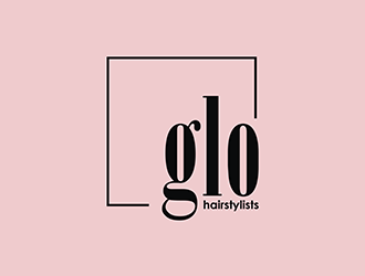 glo hairstylists  logo design by checx