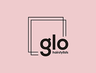 glo hairstylists  logo design by checx