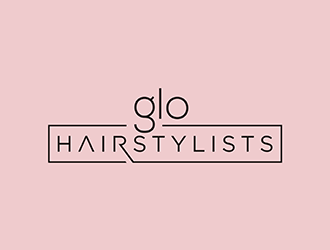 glo hairstylists  logo design by checx