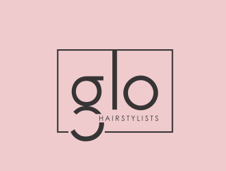 glo hairstylists  logo design by Louseven