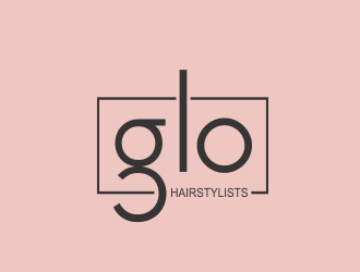 glo hairstylists  logo design by Louseven