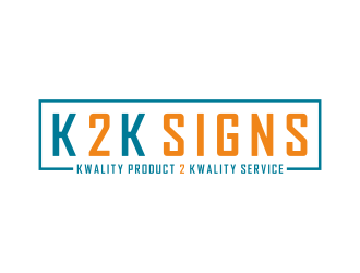 K2K SIGNS logo design by goblin