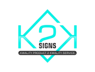 K2K SIGNS logo design by yunda