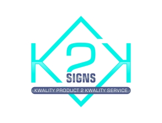 K2K SIGNS logo design by yunda