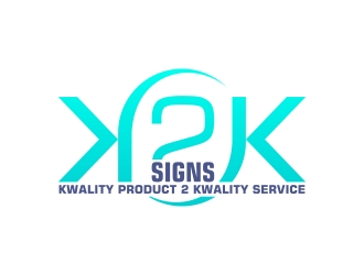 K2K SIGNS logo design by yunda
