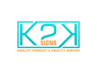 K2K SIGNS logo design by yunda