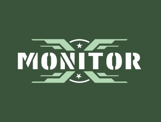 Monitor logo design by Mbezz