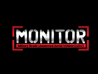 Monitor logo design by ZQDesigns