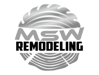 MSW Remodeling  logo design by Greenlight