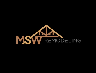 MSW Remodeling  logo design by aRBy