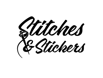 Stitches & Stickers logo design by emberdezign