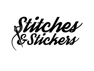 Stitches & Stickers logo design by emberdezign