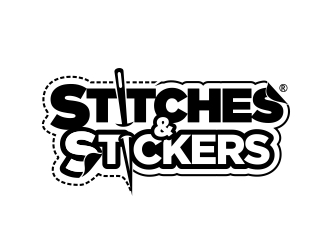 Stitches & Stickers logo design by sgt.trigger