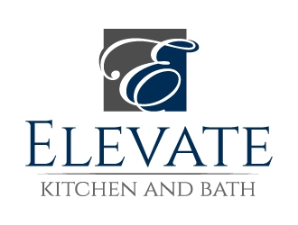 Elevate Kitchen and Bath  logo design by jaize