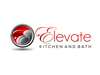 Elevate Kitchen and Bath  logo design by cintoko