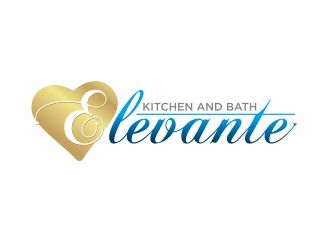 Elevate Kitchen and Bath  logo design by 48art