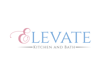 Elevate Kitchen and Bath  logo design by keylogo