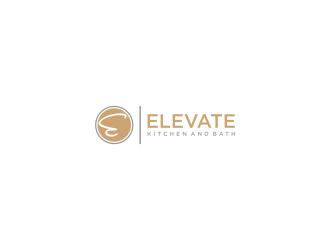 Elevate Kitchen and Bath  logo design by L E V A R
