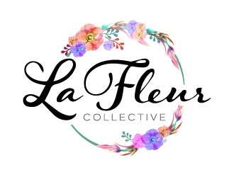 La Fleur Collective logo design by jaize