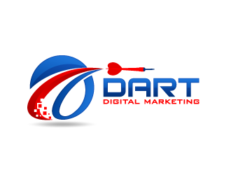 Dart Digital Marketing logo design by pencilhand