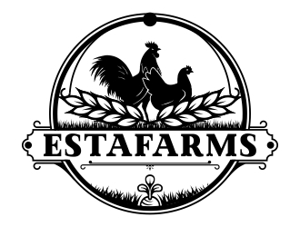 EstaFarms logo design by madjuberkarya