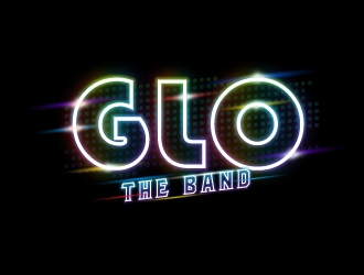 GLO the band logo design by fantastic4