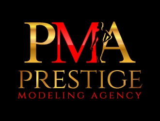 Prestige Modeling Agency logo design by jaize
