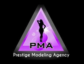 Prestige Modeling Agency logo design by Rexx