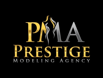 Prestige Modeling Agency logo design by J0s3Ph