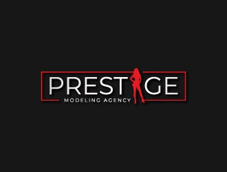 Prestige Modeling Agency logo design by crazher