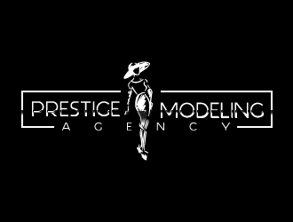Prestige Modeling Agency logo design by czars