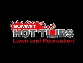 Summit Hot Tubs Lawn and Recreation logo design by GemahRipah
