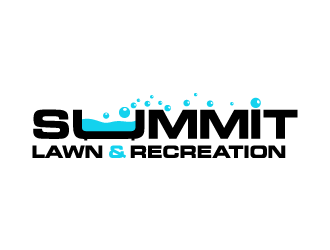 Summit Hot Tubs Lawn and Recreation logo design by bluespix