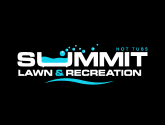 Summit Hot Tubs Lawn and Recreation logo design by bluespix