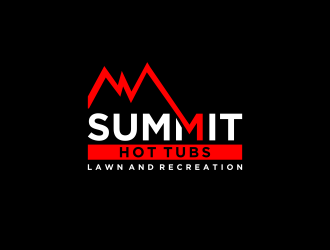 Summit Hot Tubs Lawn and Recreation logo design by semar