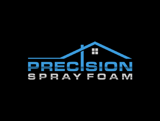 Precision Spray Foam  logo design by johana