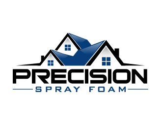 Precision Spray Foam  logo design by ElonStark