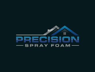 Precision Spray Foam  logo design by ndaru
