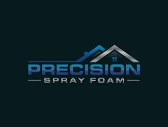 Precision Spray Foam  logo design by ndaru